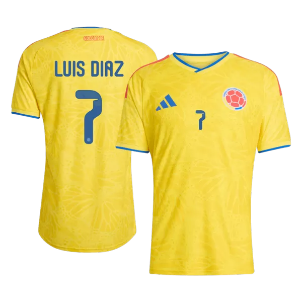 Colombia LUIS DíAZ #7 Home Match Jersey World Cup 2026 - thejerseys