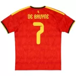 DE BRUYNE #7 Belgium Home Jersey World Cup 2026 - thejerseys