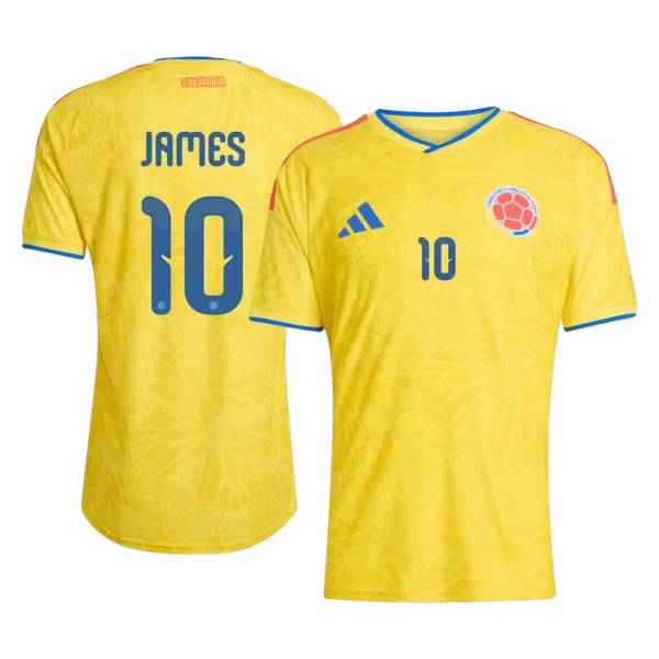 Colombia JAMES #10 Home Match Jersey World Cup 2026 - thejerseys