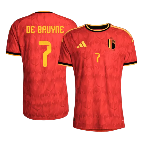 Belgium DE BRUYNE #7 Home Match Jersey World Cup 2026 - thejerseys