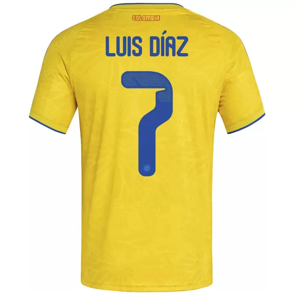 LUIS DíAZ #7 Colombia Home Jersey World Cup 2026 - thejerseys