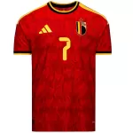 DE BRUYNE #7 Belgium Home Match Jersey Player Version World Cup 2026 - thejerseys