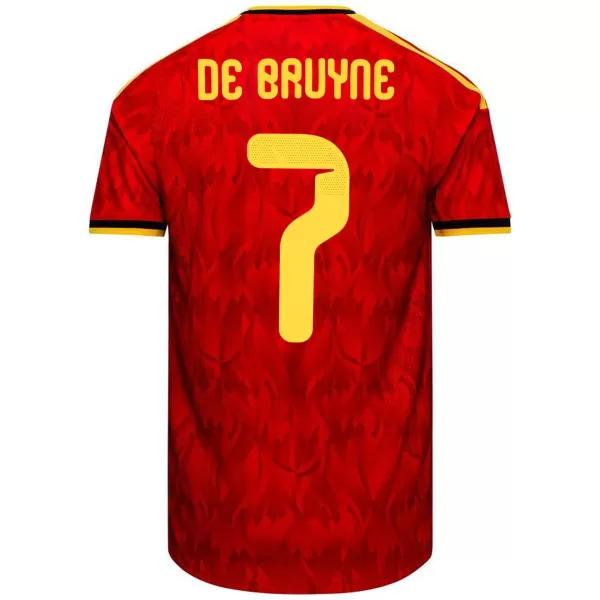 DE BRUYNE #7 Belgium Home Match Jersey Player Version World Cup 2026 - thejerseys