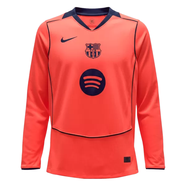 Barcelona Long Sleeve Jersey 2025/26 - thejerseys