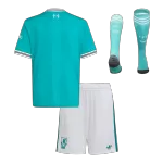 Kid's Liverpool Third Away Jersey Full Kit 2025/26 - thejerseys
