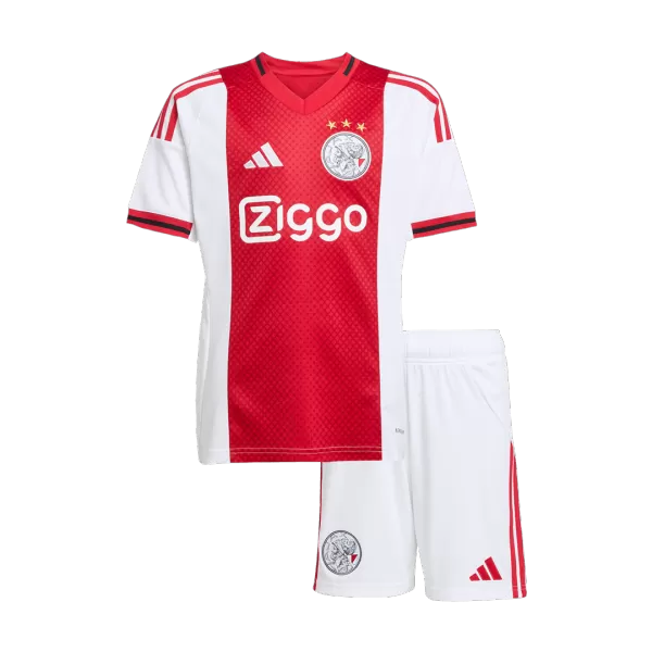 Kids Ajax Home Jersey Kit 2025/26 - thejerseys