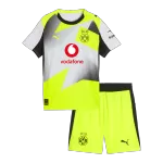 Kids Borussia Dortmund Away Jersey Kit 2025/26 - thejerseys
