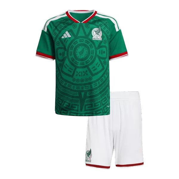Kids Mexico Home Jersey Kit 2025/26 - thejerseys