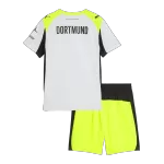 Kids Borussia Dortmund Away Jersey Kit 2025/26 - thejerseys
