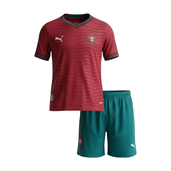 Kids Portugal Home Jersey Kit 2026 - thejerseys