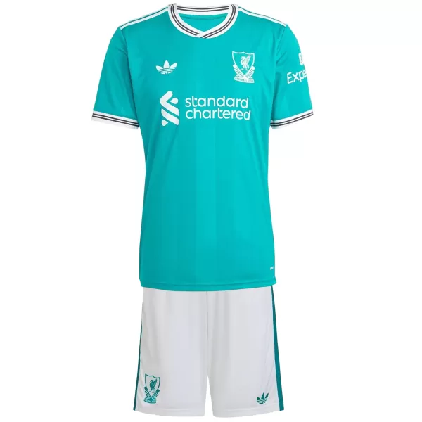 Kids Liverpool Third Jersey Kit 2025/26 - thejerseys