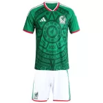 Kids Mexico Home Jersey Kit World Cup 2026 - thejerseys