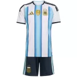 Kids Argentina Home Jersey Kit World Cup 2026 - thejerseys