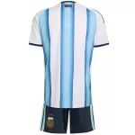 Kids Argentina Home Jersey Kit World Cup 2026 - thejerseys