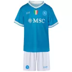 Kids Napoli Home Jersey Kit 2025/26 - thejerseys