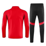 Arsenal 1/4 Zipper Sweat Kit(Top+Pants) Red 2025/26 - thejerseys