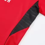 Kids Arsenal 1/4 Zipper Sweat Kit(Top+Pants) Red 2025/26 - thejerseys