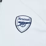 Arsenal 1/4 Zipper Sweat Kit(Top+Pants) White 2025/26 - thejerseys
