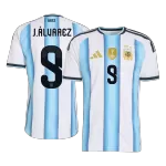 Argentina J.ÁLVAREZ #9 Home Match Jersey World Cup 2026 - thejerseys