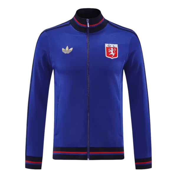 Olympique Lyonnais Training Jacket Blue 2025/26 - thejerseys