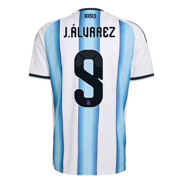 J.ÁLVAREZ #9 Argentina Home Jersey World Cup 2026 - [Super Quality] - thejerseys
