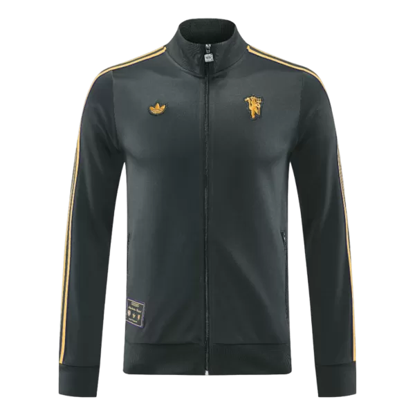 Manchester United Training Jacket Black 2025/26 - thejerseys