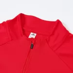 Kids Arsenal 1/4 Zipper Sweat Kit(Top+Pants) Red 2025/26 - thejerseys