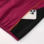 AS Roma Windbreaker Jacket Red 2025/26 - thejerseys