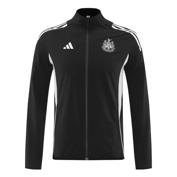 Newcastle Windbreaker Jacket Black 2025/26 - thejerseys