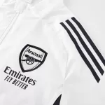 Arsenal Windbreaker Jacket White 2025/26 - thejerseys