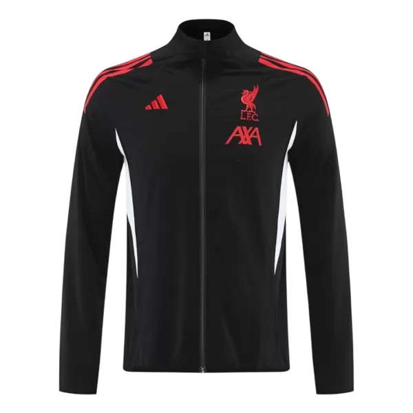 Liverpool Windbreaker Jacket Black 2025/26 - thejerseys