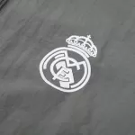 Real Madrid Windbreaker Jacket Gray 2025/26 - thejerseys