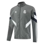 Real Madrid Windbreaker Jacket Gray 2025/26 - thejerseys