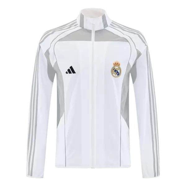 Real Madrid Training Jacket White 2025/26 - thejerseys