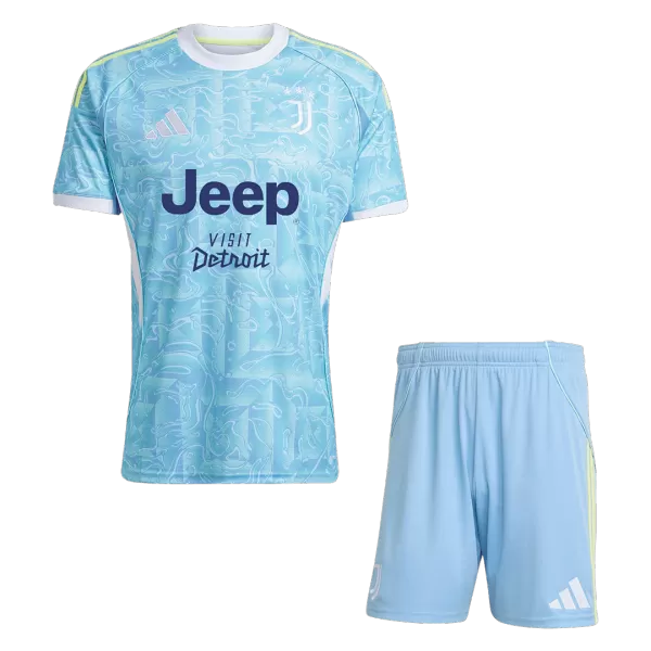 Men's Juventus Away Jersey (Jersey+Shorts) Kit 2025/26 - thejerseys