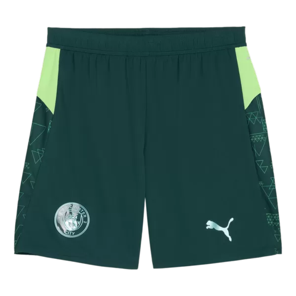 Manchester City Fourth Away Soccer Shorts 2025/26 - thejerseys