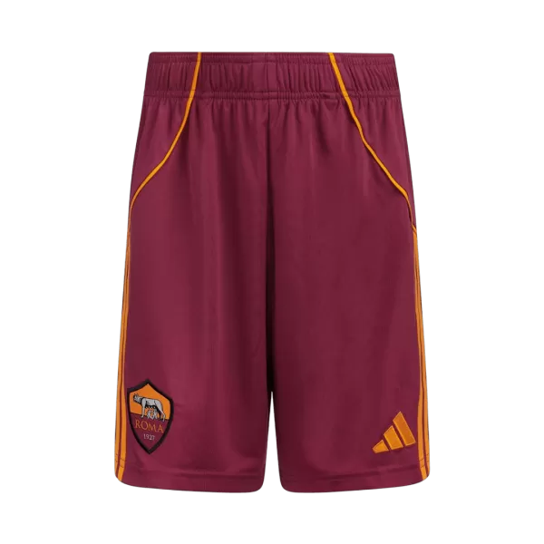 Roma Home Soccer Shorts 2025/26 - thejerseys