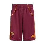 Roma Home Soccer Shorts 2025/26 - thejerseys
