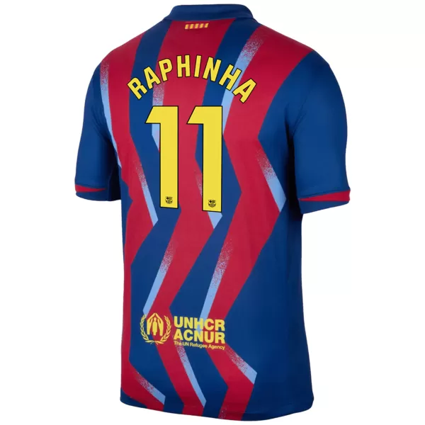 RAPHINHA #11 Barcelona Fourth Jersey 2025/26 - thejerseys