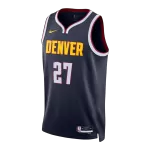 Men's Denver Nuggets Navy Swingman Jersey - Icon Edition - thejerseys