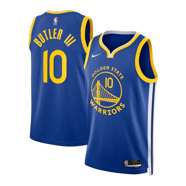 Men's Golden State Warriors Butler #10 Blue Swingman Jersey - Icon Edition - thejerseys