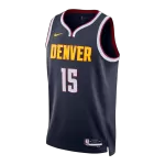 Men's Denver Nuggets Jokić #15 Navy Swingman Jersey - Icon Edition - thejerseys