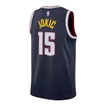 Men's Denver Nuggets Jokić #15 Navy Swingman Jersey - Icon Edition - thejerseys