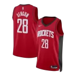 Men's Houston Rockets Şengün #28 Red Swingman Jersey - Icon Edition - thejerseys