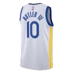 Men's Golden State Warriors Butler #10 White Swingman Jersey - Association Edition - thejerseys