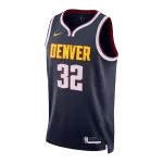 Men's Denver Nuggets Navy Swingman Jersey - Icon Edition - thejerseys