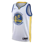 Men's Golden State Warriors Butler #10 White Swingman Jersey - Association Edition - thejerseys