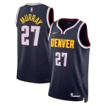 Men's Denver Nuggets Navy Swingman Jersey - Icon Edition - thejerseys