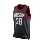Men's Houston Rockets Şengün #28 Black Swingman Jersey - Statement Edition - thejerseys