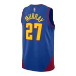 Men's Denver Nuggets Blue Swingman Jersey - Statement Edition - thejerseys